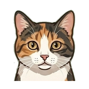 Illustration of a Domestic Shorthair