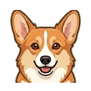 Illustration of a Pembroke Welsh Corgi