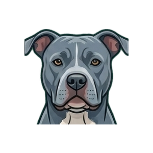 Illustration of a Pitbull